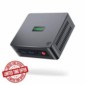 Mini PC W11 Desktop PC 12th Gen Intel N100 4C/4T 16G DDR4 500G M.2 PCIE1 SSD TRIGKEY G4 Mini Computer