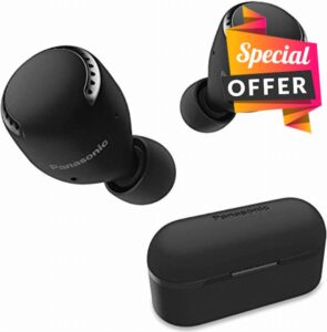Panasonic RZ-S500WE-K True Wireless Earbuds with Dual Hybrid Noise Cancelling