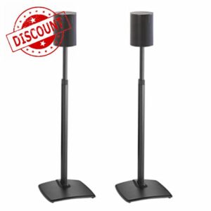 Sanus Height-Adjustable Speaker Stands for Sonos Era 100™ (Pair)