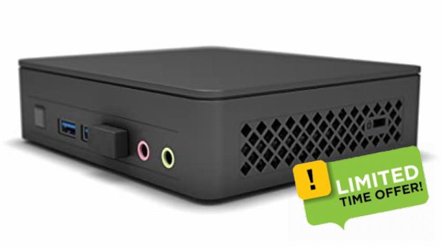 Intel NUC 11 Essential Kit - NUC11ATKPE UCFF Black N6005 2 GHz