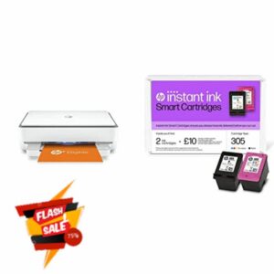 HP Envy 6020e All in One Colour Printer 305 Instant Ink Subscription Box with £10 Instant Ink subscription credi