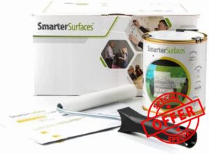 Smarter Surfaces Short Throw Projector Screen Paint 4.5m² - White [Upgraded] | Projectable Wall Paint Standard 4K HD Projections | Designed for Short Throw and Long Short Throw