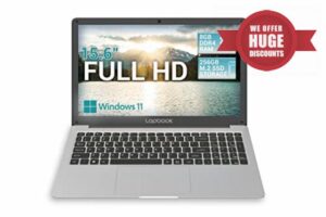 2023 Model 15.6" Full HD Laptop - 8GB RAM 256GB SSD Windows 11 Home