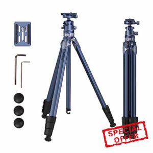 SMALLRIG 63" Lightweight Travel Tripod