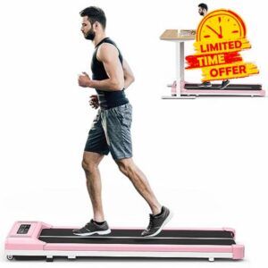 HomeFitnessCode 2 in 1 Folding Treadmill