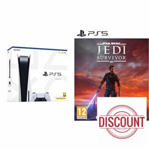 PlayStation 5 Console + Star Wars Jedi: Survivor PS5 VideoGame