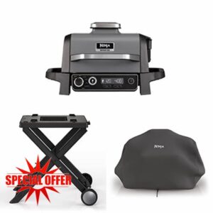 Bundle of Ninja Woodfire Electric BBQ Grill & Smoker