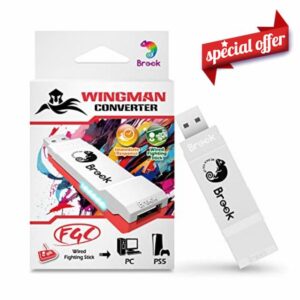 Brook Wingman FGC for Fighting Stick to PS5 / PS4 / PC (X-Input)