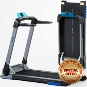 OVICX Folding Treadmill for Home Portable Compact Treadmills Foldable for Apartment Cardio Training Running Machine for Small Space Mini Electric Walking Treadmill Fold Up for Senior Exercise