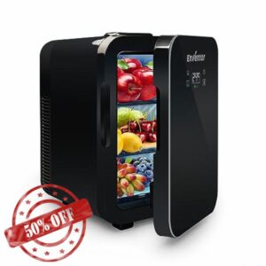 Enventor Mini Fridge for Bedrooms 10 Litre