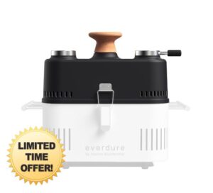 Everdure by Heston Blumenthal Cover for Cube Portable Charcoal Grill with Thermometer