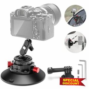Neewer 6" Camera Suction Mount with Ball Head Magic Arm