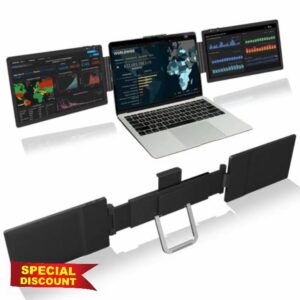 11.6" Dual Triple Portable Laptop Monitor Screen Extender