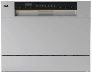 6 Places 6 Programmes LED Display 24 Hour Delay Start W55 x D50 x H43.8cm - SIA TTD6S