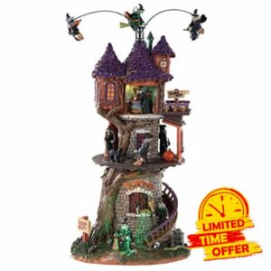 Lemax 85301-UK Spooky Town Sights & Sounds: Witches Towe