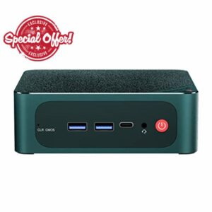 BD Electrics AMD Ryzen 7 7735HS Windows 11 Pro Mini PC 32GB 4800MHz DDR5 RAM 500GB NVMe SSD 4K HDMI USB4 Type-C 2.5GbE LAN WIFI 6 Bluetooth SATA VESA