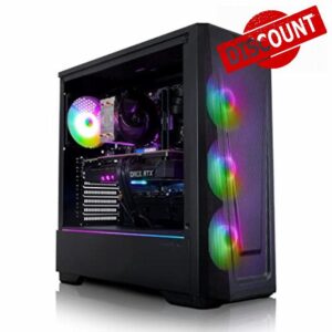 ADMI Gaming PC: Intel Core i5-13600KF CPU | NVIDIA GeForce RTX 4070 | 32GB 3200MHz LPX | Z690 WiFi | 1TB NVME SSD | Phanteks G360A Black | Windows 11