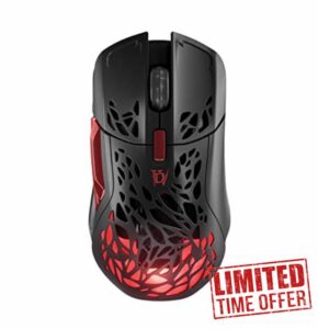 SteelSeries Aerox 5 Wireless – Diablo® IV Edition – Lightweight 76g Gaming Mouse – 18000 CPI – TrueMove Air Optical Sensor – Water Resistant – 180+ Hour Battery Life – Free In-Game Item