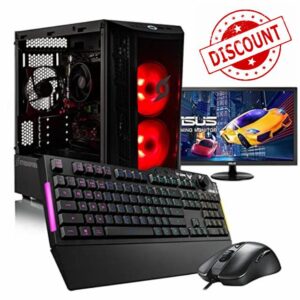 Stormforce Onyx Gaming PC Bundle - AMD Ryzen 5 4600G