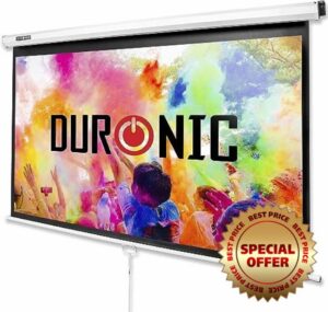 Duronic 60" Projector Screen MPS60 /169 WE