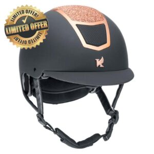 Shires Horse Riding Helmet - Safety Protective Head Gear & Adjustable Karben Valentina Riding Performance Helmet For Horsback Rider - BSI KITEMARK Certified