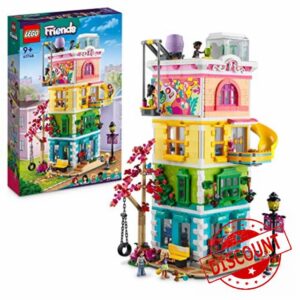 LEGO 41748 Friends Heartlake City Community Centre Modular Building Set with Art and Recording Studios