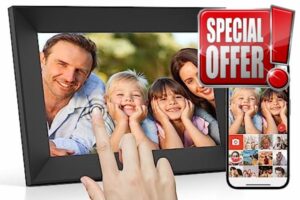 Tibuta WiFi Digital Photo Frame 8 Inch WiFi Digital Picture Frame 800 * 1280IPS Touch Screen Electronic Photo Frame