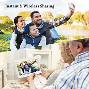 IPS Touch Screen smart Cloud Photo Frame with 16GB Storage