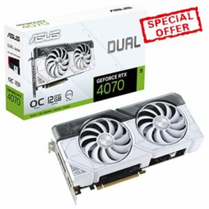 ASUS Dual GeForce RTX 4070 White Edition 12GB GDDR6X (PCIe 4.0