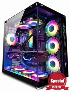 Vibox VIII-47 Gaming PC - Intel i9 11900F Processor - Nvidia RTX 4070 12GB Graphics Card - 32GB RAM - 1TB NVMe SSD - 700W PSU - Windows 11 - WiFi