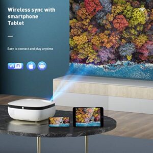Wifi Bluetooth Outdoor Projector (Bag included)