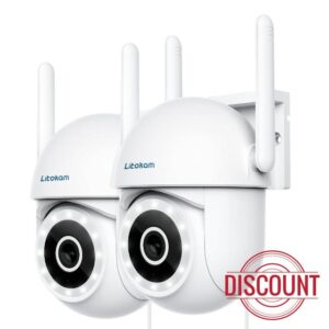 litokam Little elf 2.5K Security Camera Outdoor