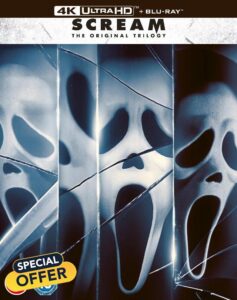 SCREAM - The Original Trilogy 4K UHD [Blu-ray] [Region A & B & C]