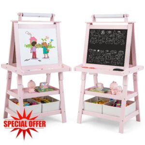 COSTWAY 3 in 1 Kids Art Easel