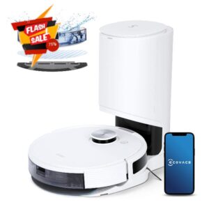 ECOVACS DEEBOT N10+ Robot Vacuum Cleaner with Mop 4300Pa (Auto-Empty Station