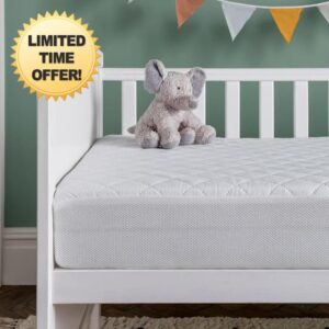 Opulent Home Premium Air Mesh Cot Bed Mattress - Unrivaled Comfort and Unparalleled Breathability for the Ultimate Restful Sleep Experience - 140 x 70 x 15cm (Ultra Thick) Airflow