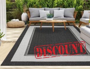 HomeArt Outdoor Rugs | Easy-Cleaning Indoor & Outdoor Area Rugs for Porch