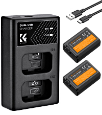 NP-FW50 Battery Charger Set15