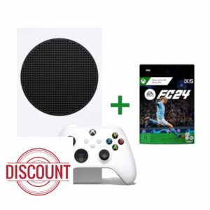 Xbox Series S – White 512GB Digital Console + EA SPORTS FC™ 24 Standard Edition Windows 10/11 - Download Code