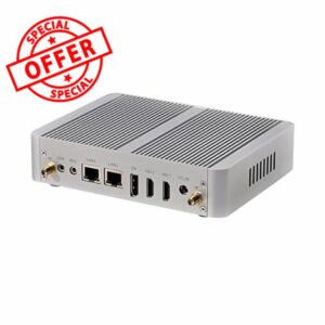 HUNSN Fanless Mini PC