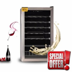 Techomey Wine Fridge 33 Bottle