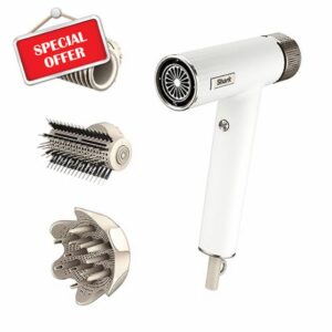 Shark SpeedStyle Hair Dryer & RapidGloss Finisher for Curly & Coily Hair