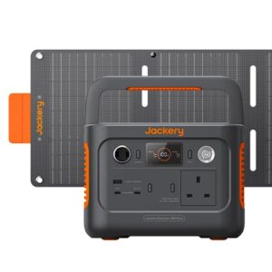 288Wh Portable power station with 40W Book-sized Solar Panel