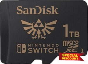 SanDisk 1TB microSDXC card for Nintendo Switch - Nintendo Licensed Produc