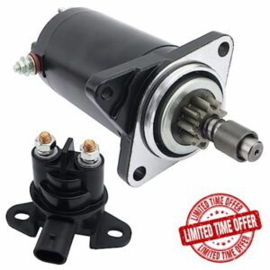 Soarider Starter & Relay Replacement for Sea-Doo PWC 95-05 587/657/717 Rotax (581/650/718cc) GS/GSI/GTI/GTI/LE/GTS/GTX/HX/SP/SPI/SPX/XP