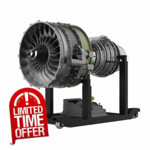 TECHING Turbofan Engine Model Kit That Works