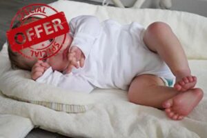 Real Look Soft Silicone Reborn Baby Dolls 23 Inch 57cm Lifelike Newborn Baby Doll Toddler Doll Gif