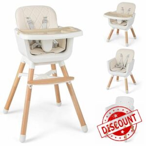 COSTWAY High Chair for Babies and Toddlers