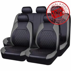 GIZMAC Leather Car Seat Covers Full Set for Mini Countryman R60 F60 One/S/Cooper/JCW 2010-2023