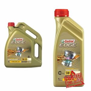 Bundle of Castrol EDGE 5 W-30 LL Engine Oil 5 Litre + Castrol EDGE 5W-30 LL Engine Oil 1L
